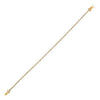 IN STOCK 1.10cttw Diamond Thin Tennis Bracelet, 14k Yellow Gold, 7" 4.12 grams