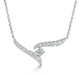 0.31cttw Vela Crossover Pendant - Bay Hill Jewelers