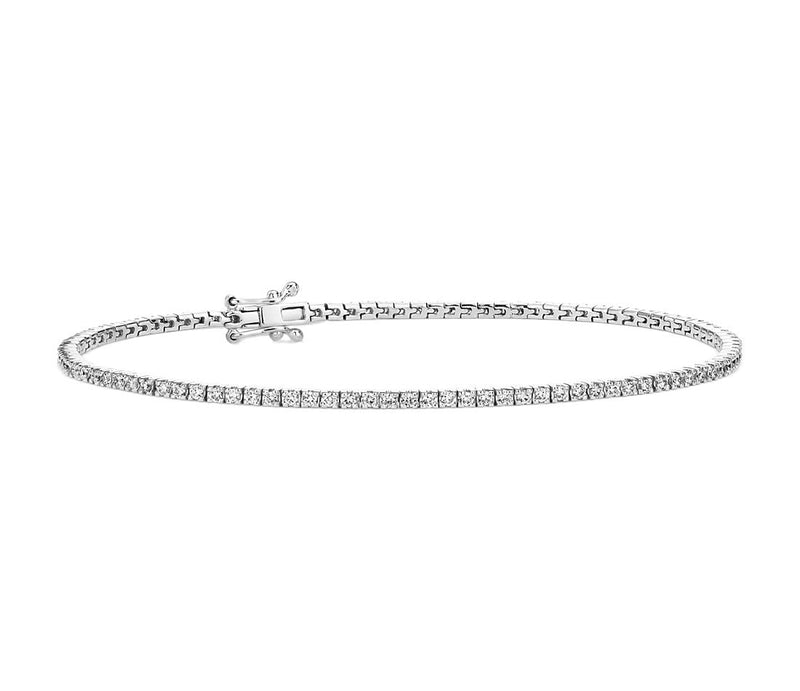 14K White Gold Starter Tennis Bracelet - Bay Hill Jewelers