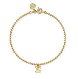 14K Yellow Gold Bujukan Initial E Bracelet - Bay Hill Jewelers