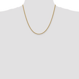 20" 14K Yellow Gold Rope Chain