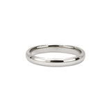 10K White Gold 2mm Band