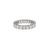 Asscher Diamond Eternity Band