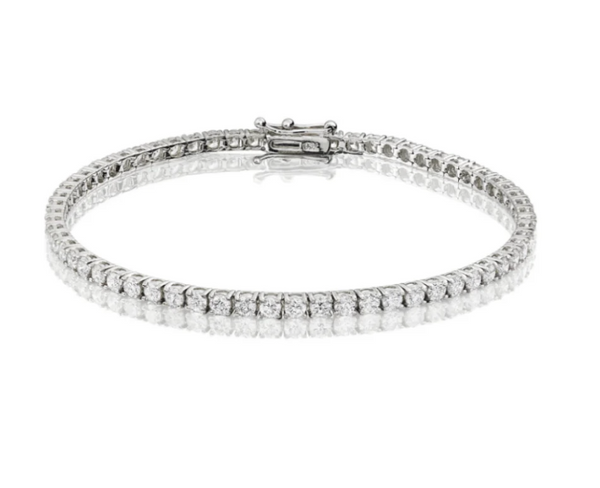 3.00 Ct. Diamond Tennis Bracelet 14k White Gold