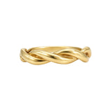 18K Yellow Gold Twisted Rope Band