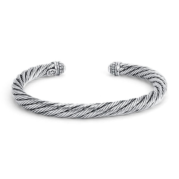 Twisted Men's Cuff Bracelet