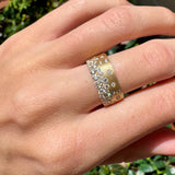 Scattered Diamond Cigar Band
