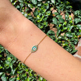Adjustable Mati Eye Bracelet