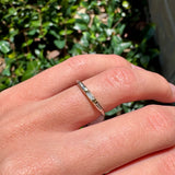 Baguette Cut Diamond Band