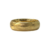 14K Yellow Gold Engraved Bangle