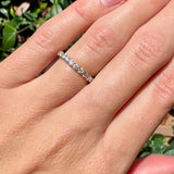 Round Diamond Eternity Band