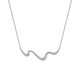 Diamond Bar Necklace