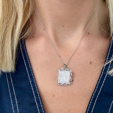 Mother of Pearl Pendant Necklace