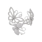 Diamond Butterfly Cuff