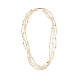 Triple Strand Pearl Necklace