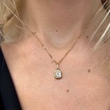Emerald Cut Lab Grown Diamond Pendant Necklace