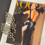 Antique-inspired Diamond Drop Earrings