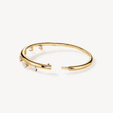 Barre Floating Diamond Bangle