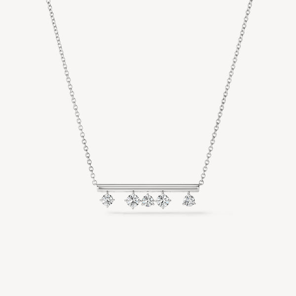 Barre Floating Pendant Necklace