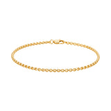 14K Gold Filled Rounded Box Bracelet
