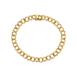 Double Link Charm Bracelet