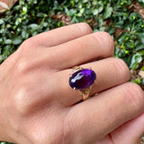 Cabochon Amethyst Ring