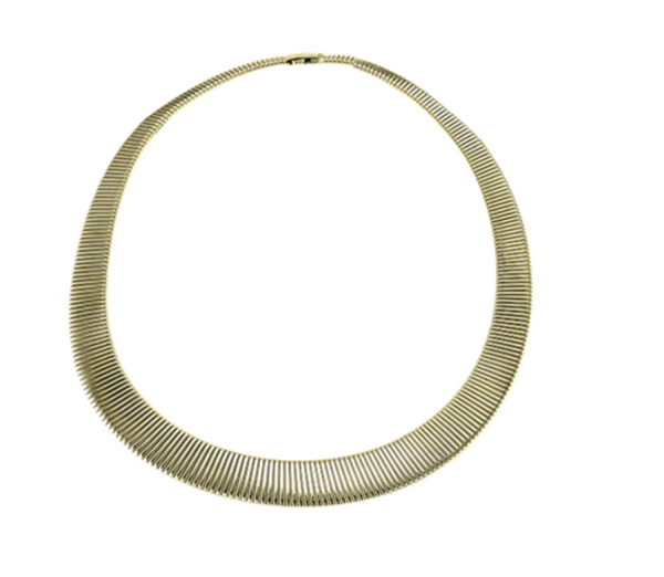 Collar Necklace in 18K Gold