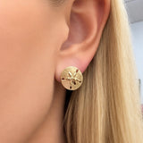 Sand Dollar Stud Earrings