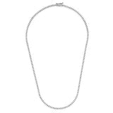 IN STOCK 5cttw Round Diamond Tennis Necklace 16" 14KWG
