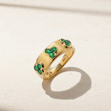 Trinity Emerald Cigar Band