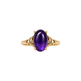 Cabochon Amethyst Ring