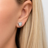 Diamond Tulip Studs