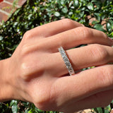Asscher Diamond Eternity Band