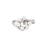 Pearl and Diamond Ring