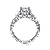 IN STOCK 14K White Gold Diamond Prong Set Engagement Ring - Bay Hill Jewelers