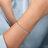 14K White-Yellow Gold Bujukan Diamond Cuff Bracelet - Bay Hill Jewelers