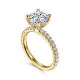 IN STOCK 14K Yellow Gold Diamond Solitaire Engagement Ring