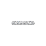 IN STOCK Hearts on Fire 18K White Gold 1.56cttw Signature 9 Stone Band, Size 6.50