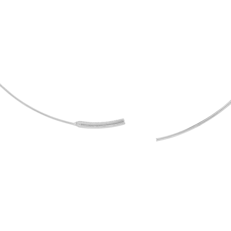 Flat Wire Endless Hoop Earrings