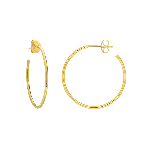 Medium Hoop Earrings - Bay Hill Jewelers