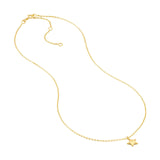 Child's Puff Star Chain Necklace