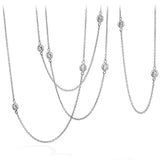 Hearts on Fire Optima Station 40 Inch Diamond Necklace
