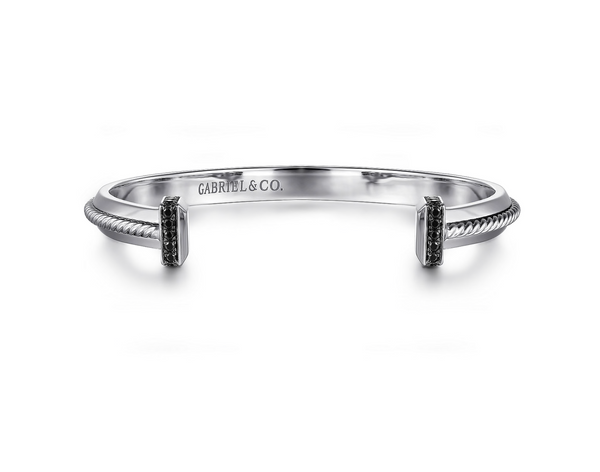 bay-hill-jewelers-mens-fashion-black-spinel-cuff-bracelet