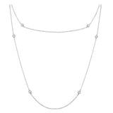 Hearts on Fire Optima Station 40 Inch Diamond Necklace