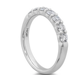IN STOCK Hearts on Fire 18K White Gold 1.65cttw Signature 7 Stone Band, Size 6.50