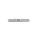 IN STOCK Hearts on Fire 18K White Gold Beloved Band .38cttw, 6.50