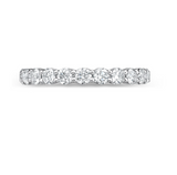 IN STOCK Memoire Platinum Petite Prong 1.52cttw Diamond Eternity Band - Bay Hill Jewelers