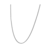 IN STOCK Memoire 4.80cttw Uniform 4-Prong Line Tennis Necklace, 18K White Gold, 15"