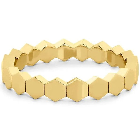 Hearts on Fire Hex Eternity Band