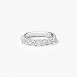 Hearts on Fire 18K White Gold 0.54cttw Seven Stone Band